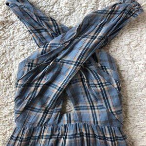 *SOLD* Plaid Ulla Johnson  Noelle dress